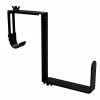 Vigoro Adjustable Window Planter Box Single Metal Bracket -VIGOR Plants Shop black metal vigoro plant hangers 51472 64 1000