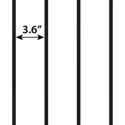 Vigoro Beaumont No Dig 40.4 in. H x 53.7 in. W Black Steel Decorative Fence Gate -VIGOR Plants Shop black vigoro garden fencing 860343 40 1000