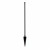 Vigoro Beaumont 53.3 in. x 3 in. x 3 in. Black Steel Fence Post and Stake -VIGOR Plants Shop black vigoro garden fencing 860367 64 1000