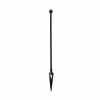 Vigoro Empire/Westbrook 41 in. x 2.3 in. x 2.3 in. Black Steel Fence Post 1 Vigoro Empire/Westbrook 41 in. x 2.3 in. x 2.3 in. Black Steel Fence Post -VIGOR Plants Shop black vigoro garden fencing 860398 64 1000