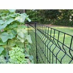 Vigoro 44 in. H x 36 in. W Steel Multi-Purpose No Dig Black Fence Panel (6-Pack) -VIGOR Plants Shop black vigoro garden fencing 860411 6pk 1f 1000