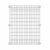 Vigoro 44 in. H x 36 in. W Steel Multi-Purpose No Dig Black Fence Panel (6-Pack) -VIGOR Plants Shop black vigoro garden fencing 860411 6pk 64 1000