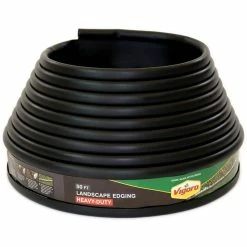 Vigoro Heavy-Duty 50 ft. Landscape Plastic Edging