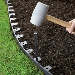Vigoro 20 ft. No-Dig Landscape Plastic Edging Kit -VIGOR Plants Shop black vigoro plastic edging 3001 20hd 6 a0 1000
