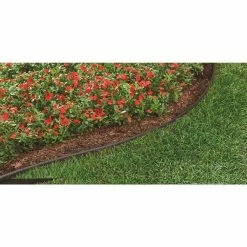 Vigoro 60 ft. x 0.5 in. x 4.5 in. Black Plastic Lawn Edging -VIGOR Plants Shop black vigoro plastic edging vig 60c 1f 1000