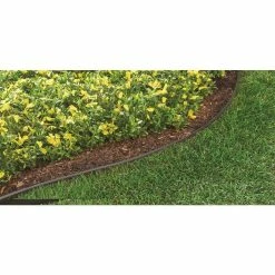 Vigoro 60 ft. x 0.5 in. x 4.5 in. Black Plastic Lawn Edging -VIGOR Plants Shop black vigoro plastic edging vig 60c 44 1000