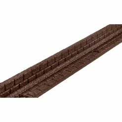 Vigoro 4 ft. Brown No-Dig Rubber Landscape Edging (6-Pack) -VIGOR Plants Shop brown vigoro rubber edging dcbfe4bn6 77 1000