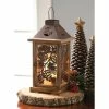 SULLIVANS Brown Metal and Wood Pinecone Lantern -VIGOR Plants Shop browns tans sullivans outdoor lanterns met1767 64 1000