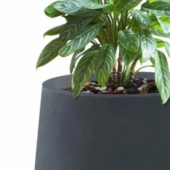KANTE 26.5 in., 20 in. & 13.1 in. H Round Charcoal Concrete Tall Planters (Set of 3), Outdoor Indoor Large with Drainage Holes 17 KANTE 26.5 in., 20 in. & 13.1 in. H Round Charcoal Concrete Tall Planters (Set of 3), Outdoor Indoor Large with Drainage Holes -VIGOR Plants Shop charcoal kante plant pots rf2015023abc c60121 1f 1000