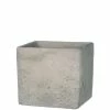 SULLIVANS Gray Cement Square Planter -VIGOR Plants Shop gray sullivans plant pots cmt1090 64 1000