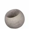 SULLIVANS Gray Cement Ball Planter