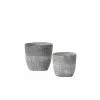 SULLIVANS Gray Cement Pot (Set of 2) -VIGOR Plants Shop gray sullivans plant pots cmt1187 64 1000