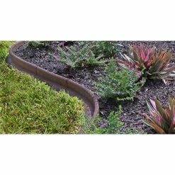 Vigoro EcoBorder 4 ft. Grey Rubber Landscape Edging (6-Pack) 18 Vigoro EcoBorder 4 ft. Grey Rubber Landscape Edging (6-Pack) -VIGOR Plants Shop gray vigoro rubber edging ecobrd grey 6pk 66 1000