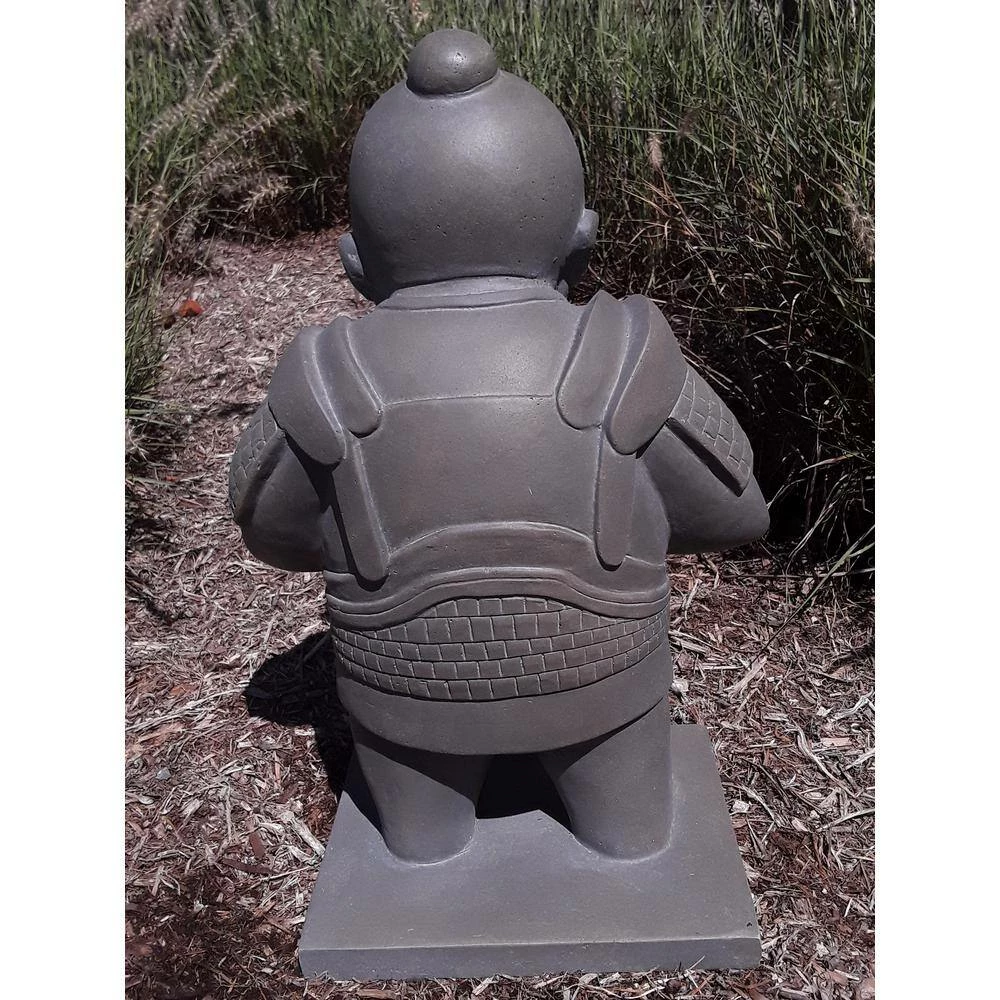 KANTE 19 in. H Sculpting Clay Lightweight Concrete/Fiberglass Indoor Outdoor Praying Standing Warrior Statue 5 KANTE 19 in. H Sculpting Clay Lightweight Concrete/Fiberglass Indoor Outdoor Praying Standing Warrior Statue - Image 3