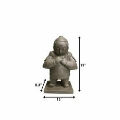 KANTE 19 in. H Sculpting Clay Lightweight Concrete/Fiberglass Indoor Outdoor Praying Standing Warrior Statue 13 KANTE 19 in. H Sculpting Clay Lightweight Concrete/Fiberglass Indoor Outdoor Praying Standing Warrior Statue -VIGOR Plants Shop kante garden statues ospd0010a c70041 d4 1000