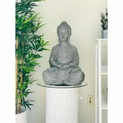 KANTE Lightweight Sitting Meditating Buddha Zen Indoor -VIGOR Plants Shop kante garden statues r141006 c80021 4f 1000