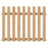 Vigoro 37.1 in. H x 45.35 in. W Cedar Garden Fence Panel -VIGOR Plants Shop natural cedar wood vigoro garden fencing 860664 64 1000