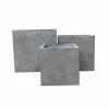 KANTE Set of 3 Lightweight Modern Square Outdoor Planters, 16 in., 12 in. and 10 in. Tall, Natural Concrete 1 KANTE Set of 3 Lightweight Modern Square Outdoor Planters, 16 in., 12 in. and 10 in. Tall, Natural Concrete -VIGOR Plants Shop natural concrete kante plant pots rf0001abcc80021 64 1000