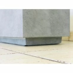 KANTE 37.4 in. L Natural Lightweight Concrete Modern Square Outdoor Planter -VIGOR Plants Shop natural concrete kante plant pots rf0151a c80021 1f 1000