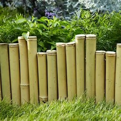 Vigoro Natural Pipe Organ 8 in. Bamboo Garden Fence 11 Vigoro Natural Pipe Organ 8 in. Bamboo Garden Fence -VIGOR Plants Shop natural vigoro garden fencing 4477408 4f 1000