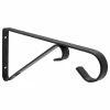 Vigoro 9.81 in. x 0.625 in. x 4.5 in. Black Iron Plant Bracket -VIGOR Plants Shop powder coating vigoro plant hangers 570591 64 1000