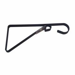 Vigoro 9.81 in. x 0.625 in. x 4.5 in. Black Iron Plant Bracket -VIGOR Plants Shop powder coating vigoro plant hangers 570591 a0 1000