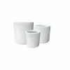 KANTE 15.8 in. x 12.9 in. & 9.8 in. W Round Pure White Concrete/Fiberglass Indoor Outdoor Modern Seamless Planters (Set of 3) 2 KANTE 15.8 in. x 12.9 in. & 9.8 in. W Round Pure White Concrete/Fiberglass Indoor Outdoor Modern Seamless Planters (Set of 3) -VIGOR Plants Shop pure white kante plant pots osc0119abc c80011 64 1000