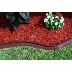 Vigoro EcoBorder 4 ft. Red Rubber Edging (48-Count/Pallet) -VIGOR Plants Shop red vigoro rubber edging ecobrd rd 48 44 1000