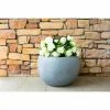 KANTE 12 in. W Round Slate Gray Concrete/Fiberglass Indoor Outdoor Modern Seamless Bowl Planter 2 KANTE 12 in. W Round Slate Gray Concrete/Fiberglass Indoor Outdoor Modern Seamless Bowl Planter -VIGOR Plants Shop slate gray kante plant pots osc0049a c60611 64 1000