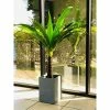 KANTE 13 in. H Square Slate Gray Lightweight Concrete/Fiberglass Indoor Outdoor Modern Planter 2 KANTE 13 in. H Square Slate Gray Lightweight Concrete/Fiberglass Indoor Outdoor Modern Planter -VIGOR Plants Shop slate gray kante plant pots osf0007a c60611 64 1000