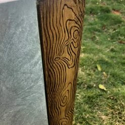 KANTE 28 in and 24 in. H Square Timber Ridge Concrete/Fiberglass Indoor Outdoor Elegant Tall Planters (Set of 2) -VIGOR Plants Shop timber ridge kante plant pots osf0218bc c80811 44 1000