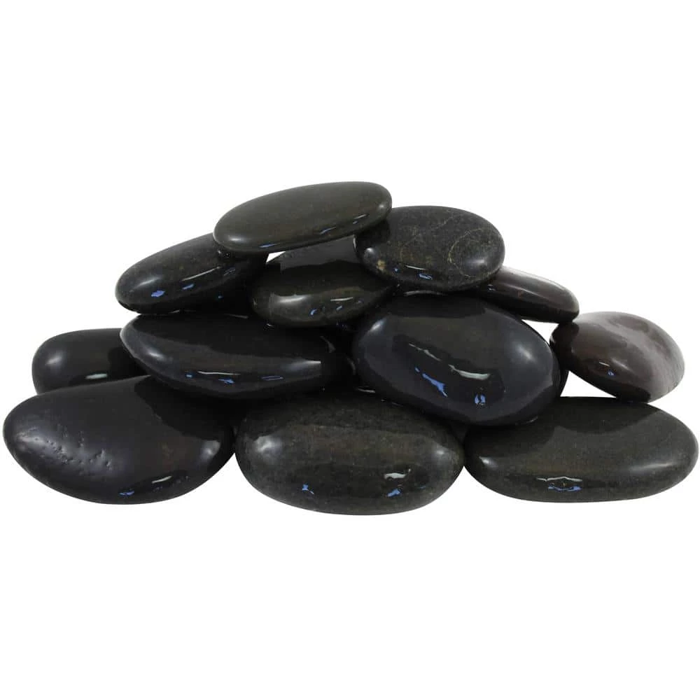 Vigoro 0.25 cu. ft. 20 lbs. 1 in. to 3 in. Grey Mexican Beach Pebble Landscape Rock 5 Vigoro 0.25 cu. ft. 20 lbs. 1 in. to 3 in. Grey Mexican Beach Pebble Landscape Rock - Image 3