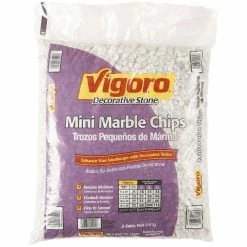 Vigoro 0.5 cu. ft. Mini Marble Chip Landscape Rock 32 Bags/ 16 cu. ft./Pallet -VIGOR Plants Shop vigoro bulk landscape rocks 54142vn 1d 1000
