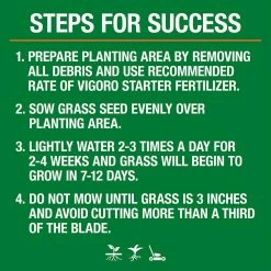 Vigoro 7 lbs. Sun and Shade Grass Seed Mix with Water Saver Seed Coating 21 Vigoro 7 lbs. Sun and Shade Grass Seed Mix with Water Saver Seed Coating -VIGOR Plants Shop vigoro grass seed 25445 77 1000