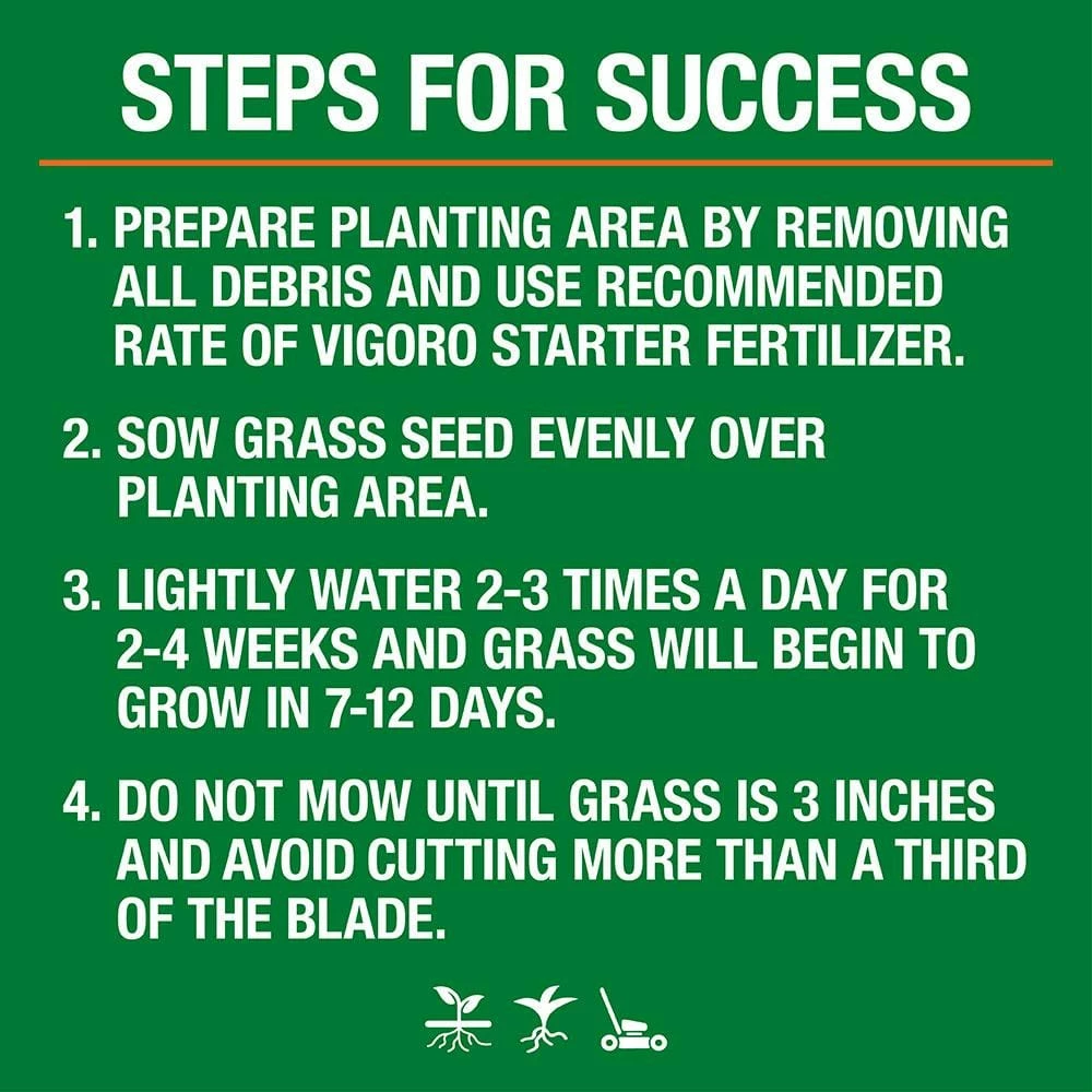 Vigoro 3 lbs. Tall Fescue Grass Seed Blend with Water Saver Seed Coating 9 Vigoro 3 lbs. Tall Fescue Grass Seed Blend with Water Saver Seed Coating - Image 7