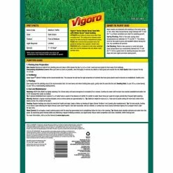 Vigoro 3 lbs. Dense Shade Grass Seed Mix with Water Saver Seed Coating -VIGOR Plants Shop vigoro grass seed 25689 40 1000