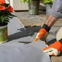 Vigoro 4 ft. x 100 ft. Matrix Grid Heavy-Duty Landscape Fabric (4-Pack) -VIGOR Plants Shop vigoro landscape fabric vpnm410085 4pk 44 1000