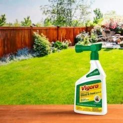 Vigoro 32 oz. 7,500 sq. ft. Spring Ready-to-Spray Concentrate Weed and Feed Lawn Fertilizer 19 Vigoro 32 oz. 7,500 sq. ft. Spring Ready-to-Spray Concentrate Weed and Feed Lawn Fertilizer -VIGOR Plants Shop vigoro lawn fertilizers hg 52511 2 40 1000