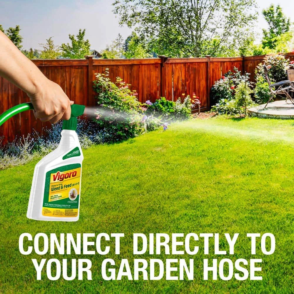 Vigoro 32 oz. 7,500 sq. ft. Spring Ready-to-Spray Concentrate Weed and Feed Lawn Fertilizer 15 Vigoro 32 oz. 7,500 sq. ft. Spring Ready-to-Spray Concentrate Weed and Feed Lawn Fertilizer - Image 13