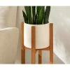 Vigoro Wood Open Frame Plant Stand -VIGOR Plants Shop vigoro plant stands 710129910 64 1000