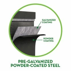 Vigoro Stand Up Steel Raised Garden Planter with Liner -VIGOR Plants Shop white vigoro elevated garden beds 82230hd 1f 1000