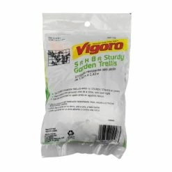 Vigoro 5 ft. x 8 ft. Sturdy Garden Trellis -VIGOR Plants Shop white vigoro tomato cages t008avg 4f 1000