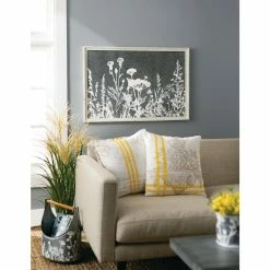 SULLIVANS Whitewashed Metal Flower Trug With Handles (Set of 2) -VIGOR Plants Shop whitewashed sullivans plant pots met1699 4f 1000